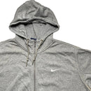 Nike Swoosh Grey and White Hoodie (XL)