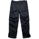 Nike Swoosh Vintage Trackpant Baggy Black and White Tracksuit Bottoms (XL)