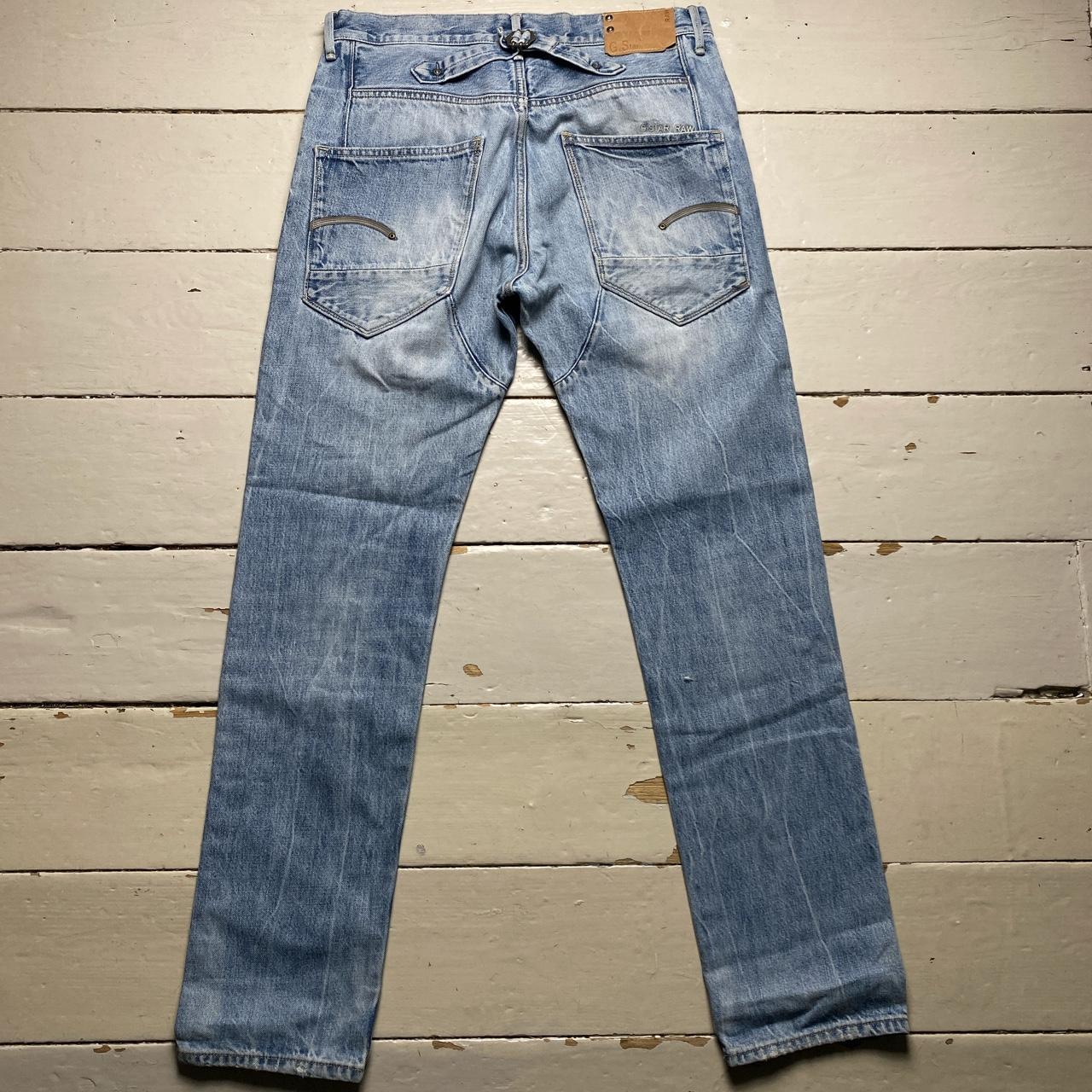 G Star Light Blue Straight Jeans