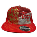 New York Vintage Red Fitted Cap