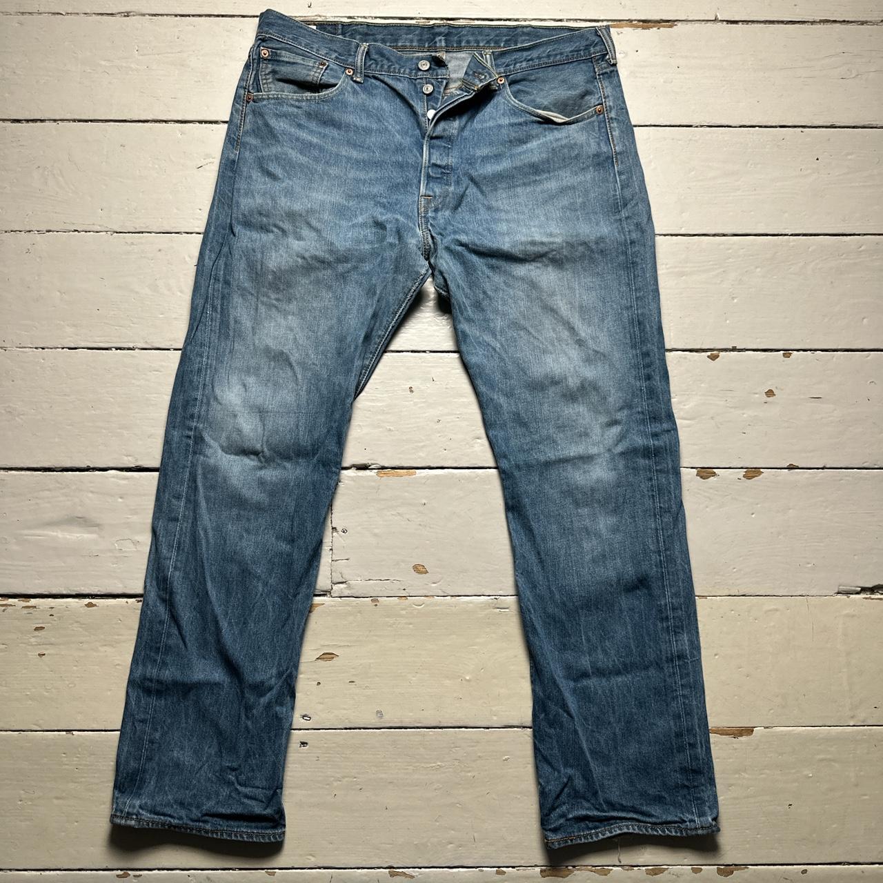 Levis 501 Navy Blue Jeans