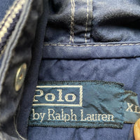 Ralph Lauren Navy and White Vintage Lightweight Jacket (XL)