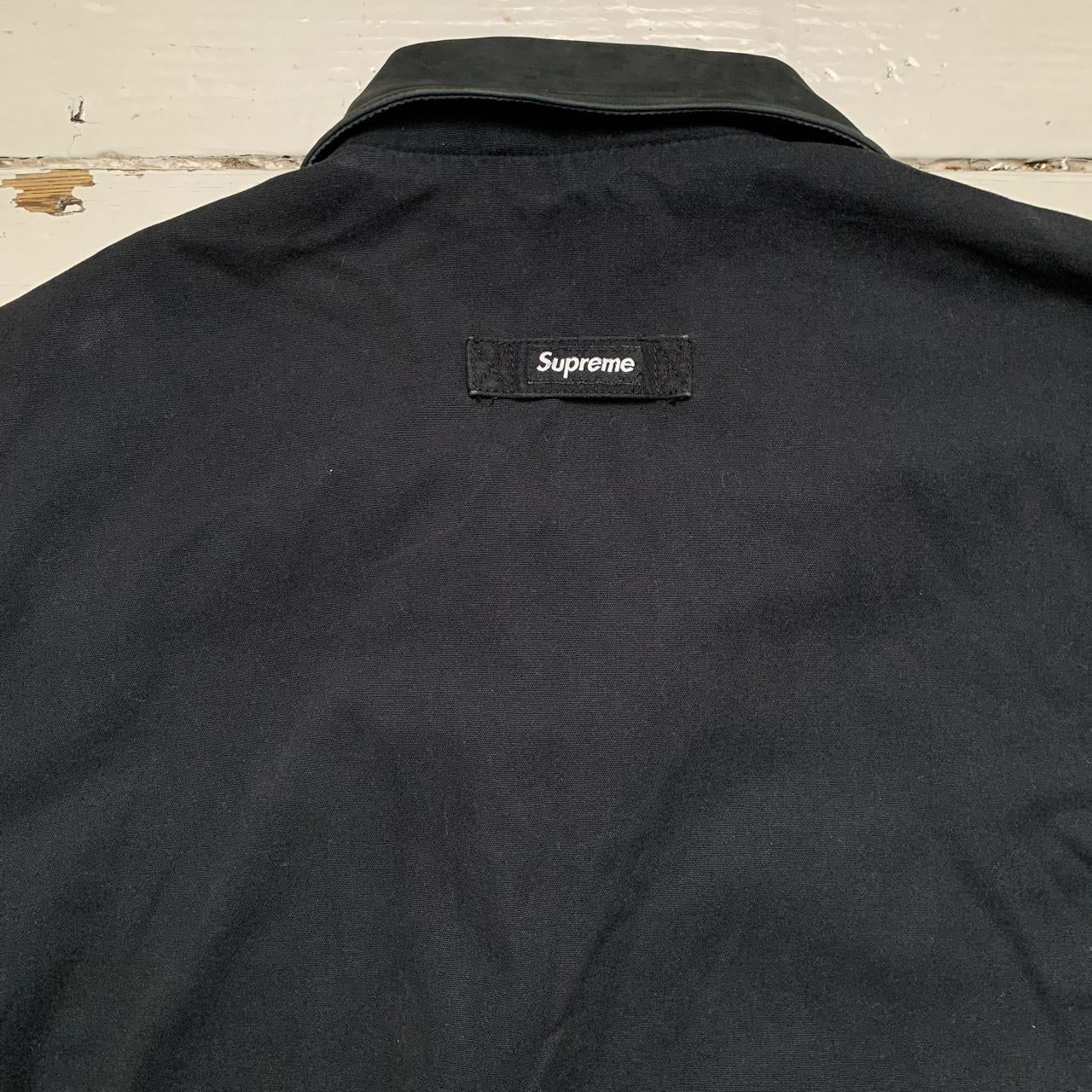 Supreme Black Bomber Jacket