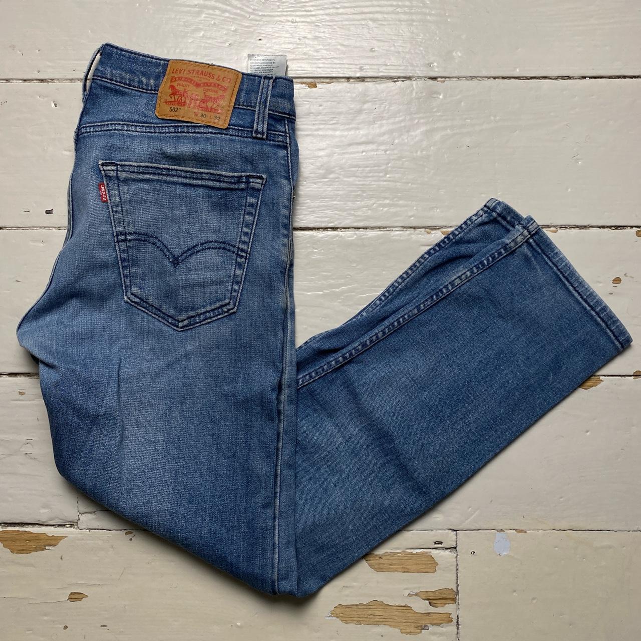 Levis 502 Slim Blue Jeans