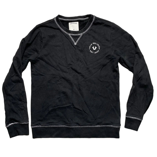 True Religion Black and White Womens Jumper (L)