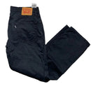 Levis 514 Black Baggy Trouser Jeans (32W)