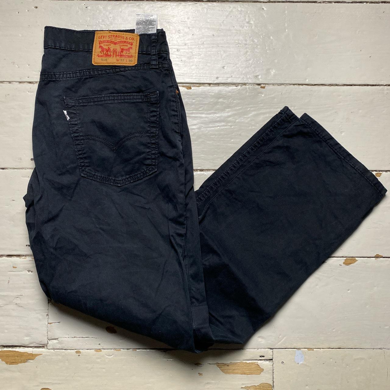 Levis 514 Black Baggy Trouser Jeans