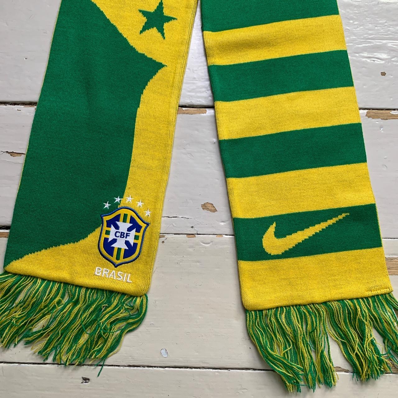 Brasil Nike Vintage Yellow and Green Scarf