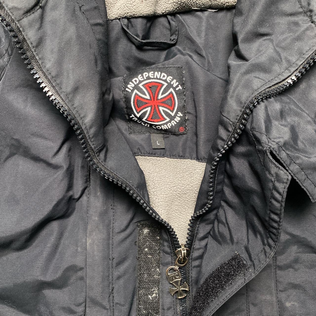 Independent Truck Company Black Puffer Coat