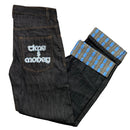 Time Is Money Vintage y2k Embroidered and Printed Dollar Jeans (32W)