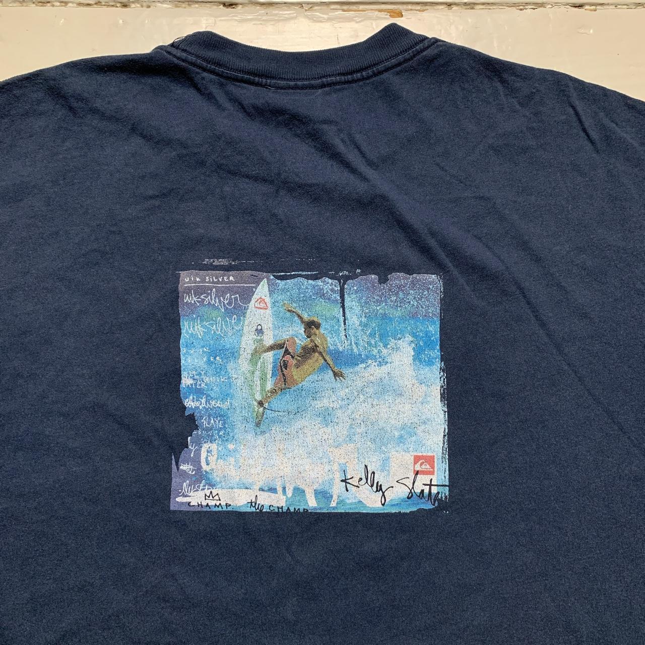 Quiksilver Surfing Navy Vintage T Shirt