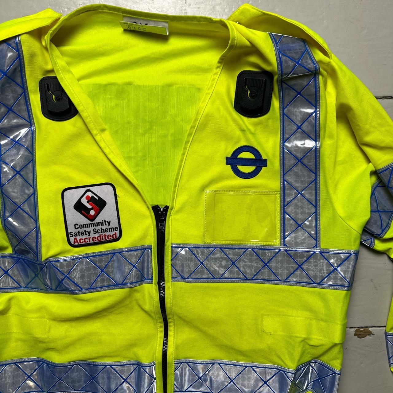London Underground Hi Vis Long Sleeve Lightweight Jacket