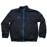 Nike Air Max LTD Black and Blue Shell Tracksuit Jacket (XL)