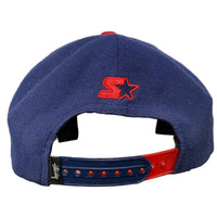 Stussy Vintage Green Brim Navy and Red Circus Snapback Cap