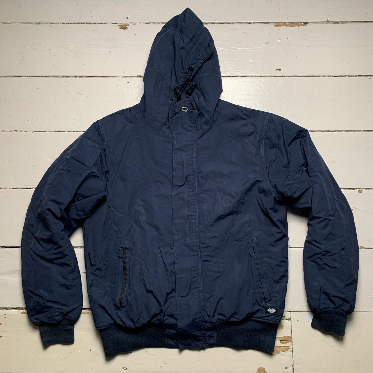 Dickies Navy Bomber Hooded Jacket