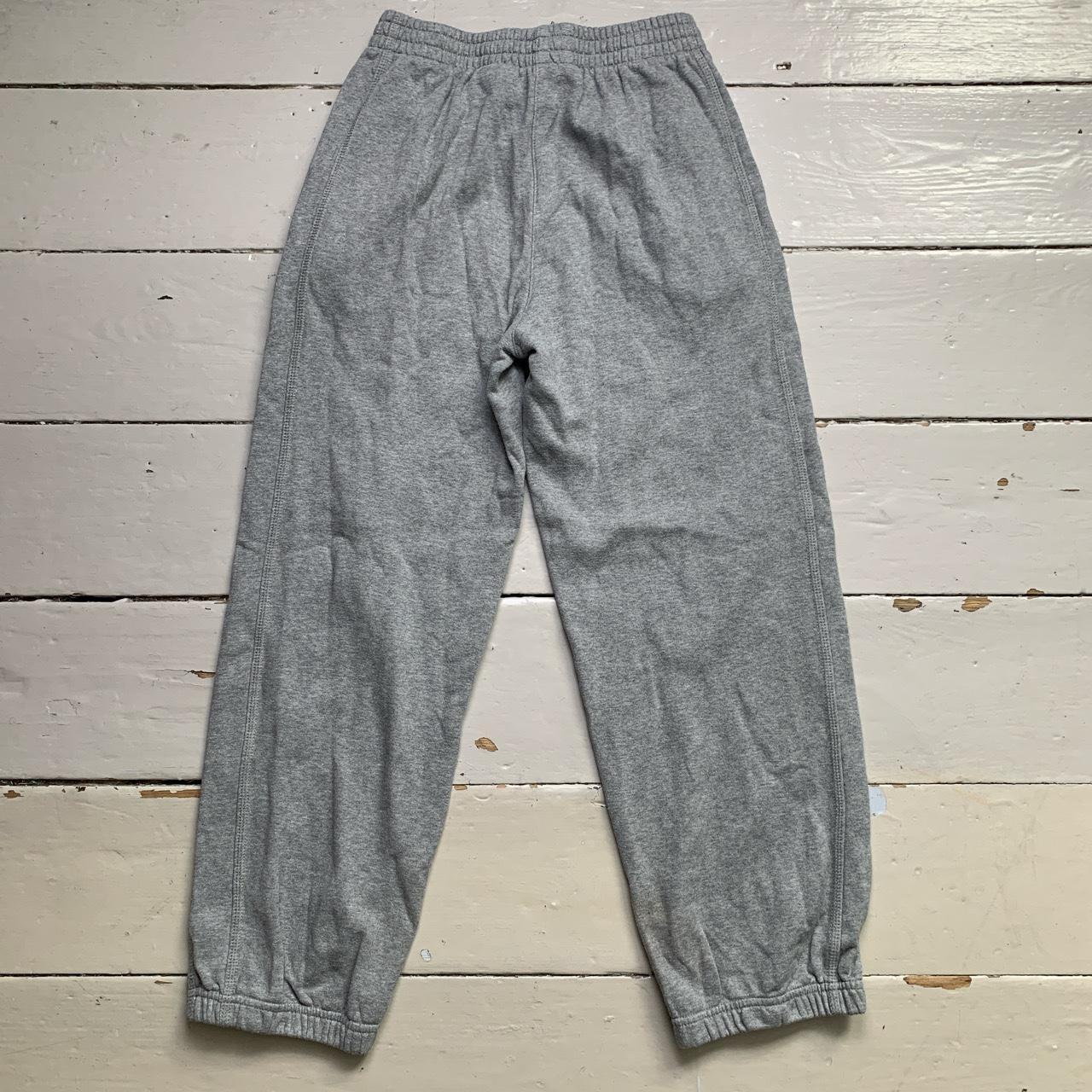 Nike Swoosh Grey and Black Baggy Joggers