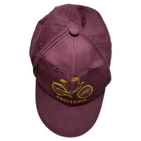 Amsterdam Burgundy and Yellow Cap