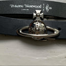 Vivienne Westwood Black and Silver Belt