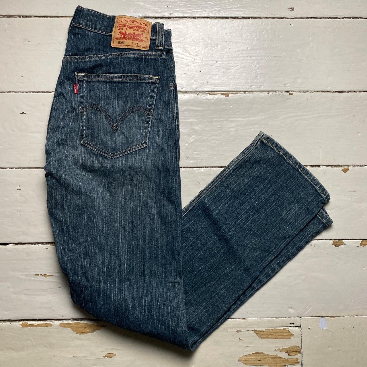 Levis 505 Navy Blue Jeans