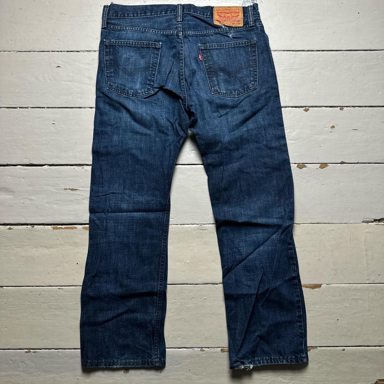 Levis 514 Vintage Navy Jeans