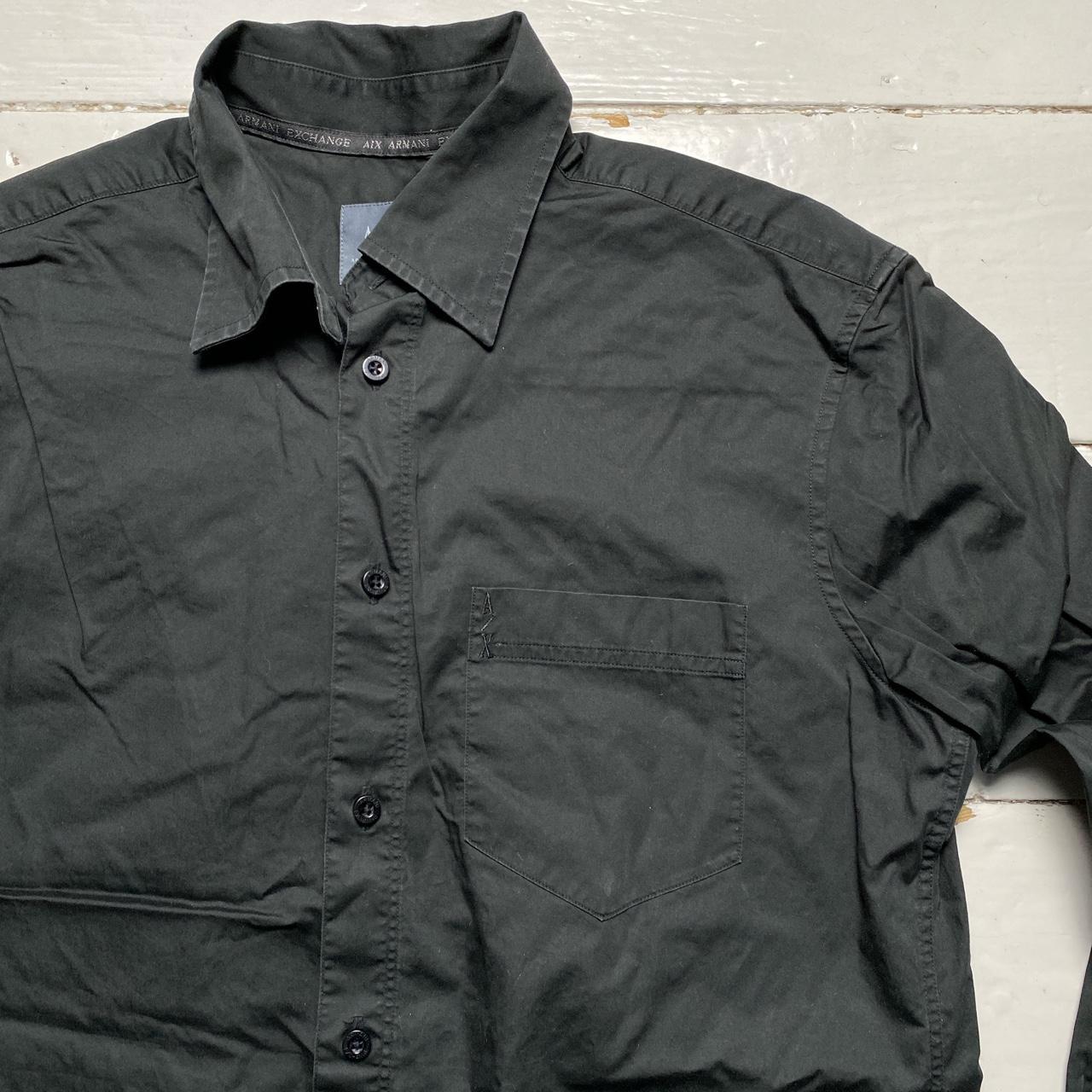 Armani Exchange Black Long Sleeve Shirt