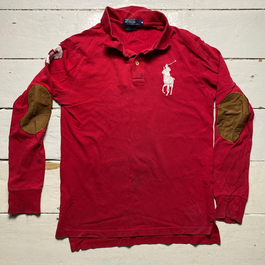 Ralph Lauren Polo Red and White Shirt