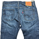 Levis 514 Vintage Navy Jeans (34W)