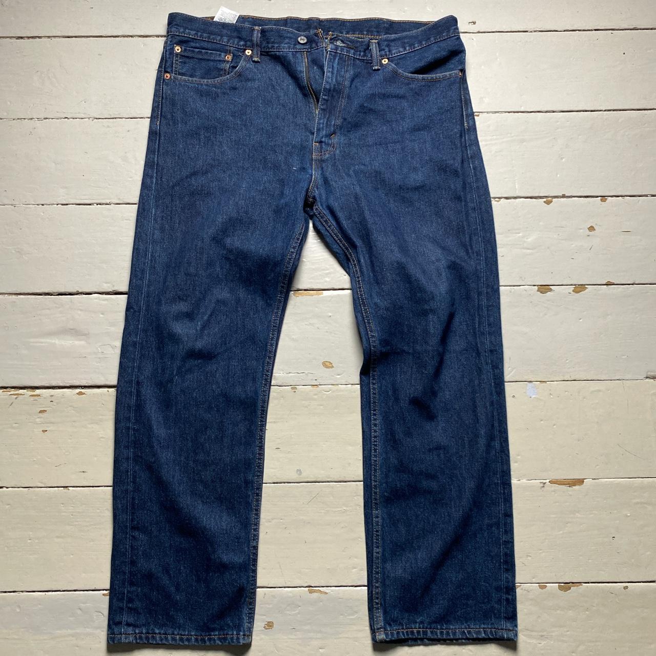 Levis Dark Navy 505 Baggy Jeans