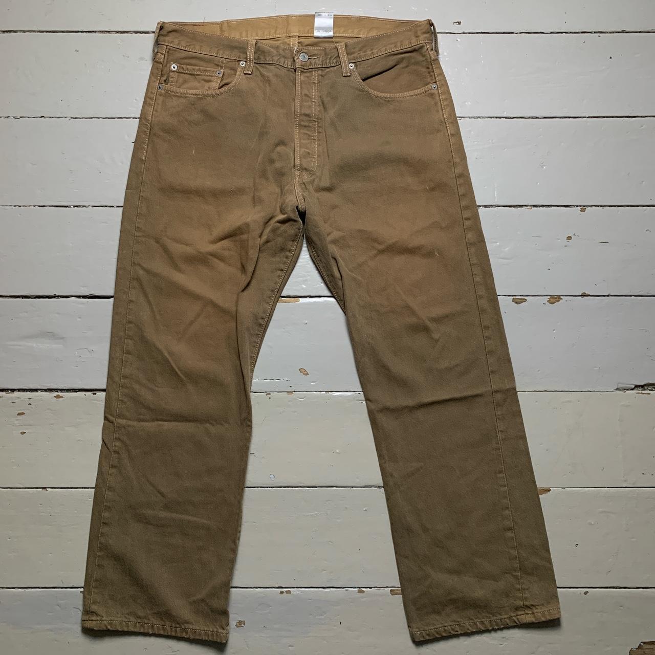 Levis 501 Brown Jeans