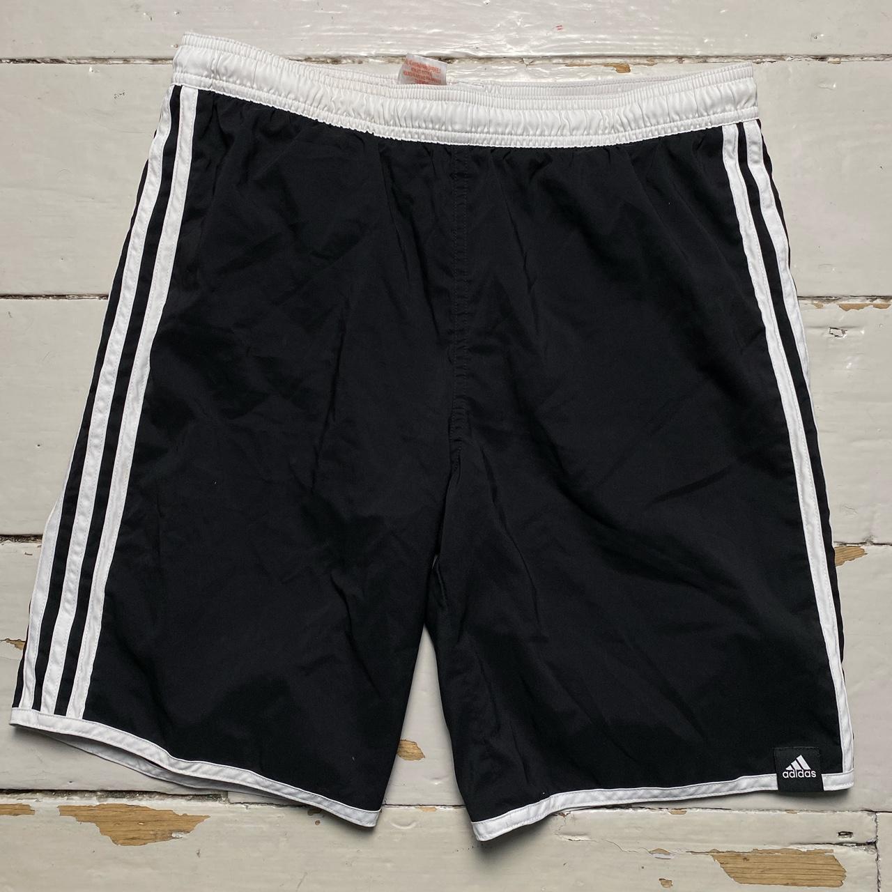 Adidas Black and White Shorts