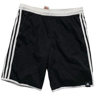 Adidas Black and White Shorts (XS)