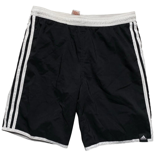 Adidas Black and White Shorts (XS)