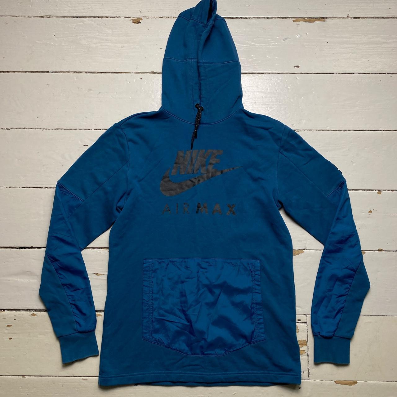 Nike Air Max Blue and Black Hoodie