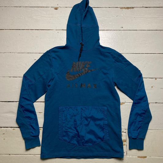 Nike Air Max Blue and Black Hoodie