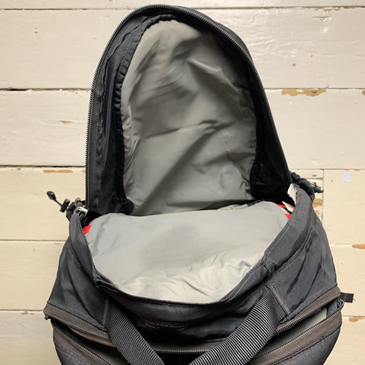 The North Face Surge Hiking Bag Rucksack Black and White