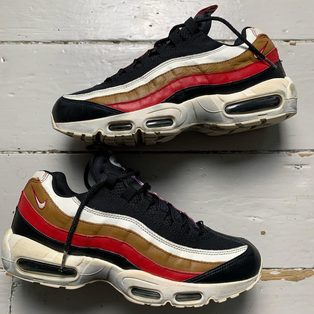 Nike Air Max 95 Pull Tab Black White and Red