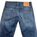 Levis 504 Light Stonewash Navy Jeans (29W)