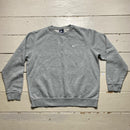 Nike Swoosh Grey and White Jumper