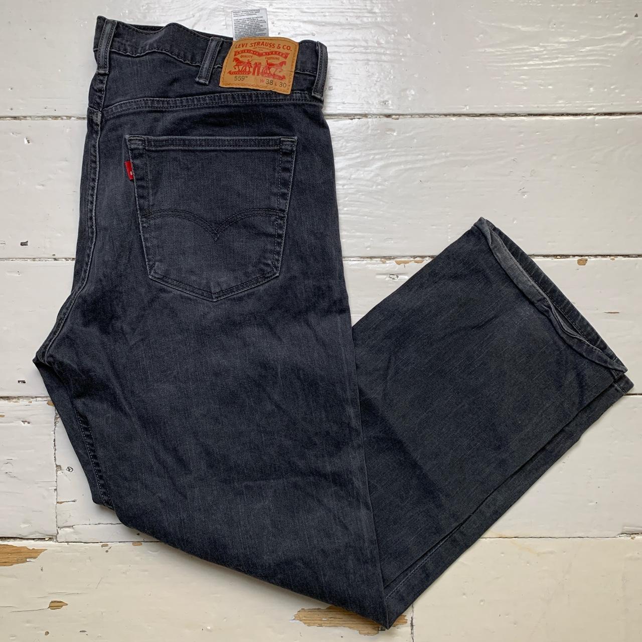 Levis 559 Baggy Charcoal Grey Jeans