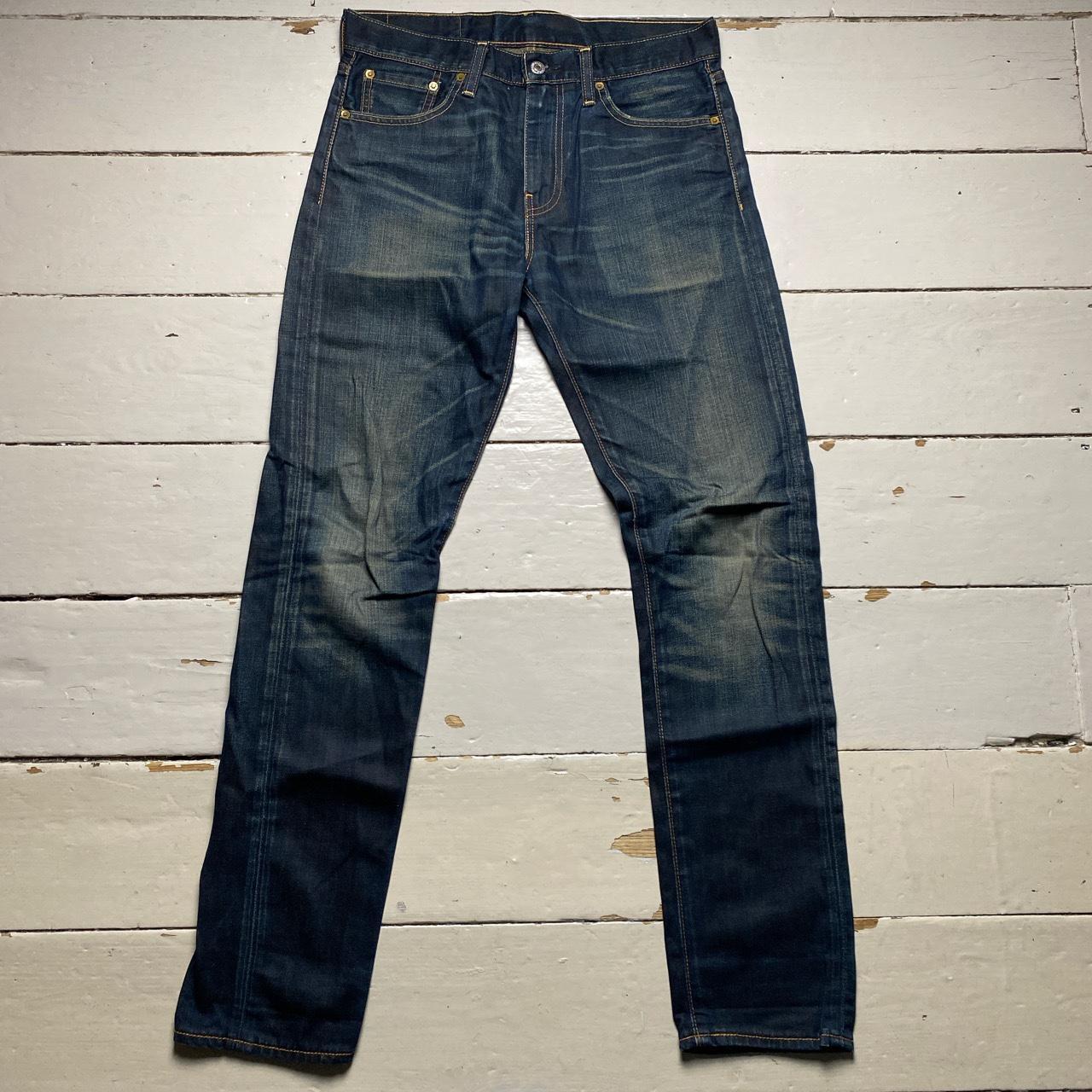 Levis 508 Dark Navy Stonewash Jeans