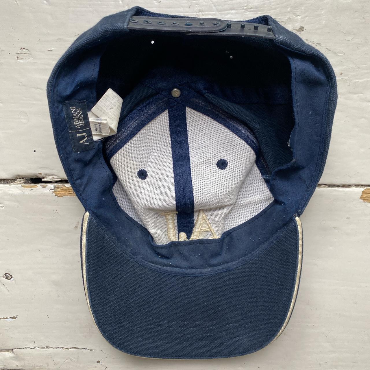 Armani Jeans AJ Vintage Navy and Cream Cap