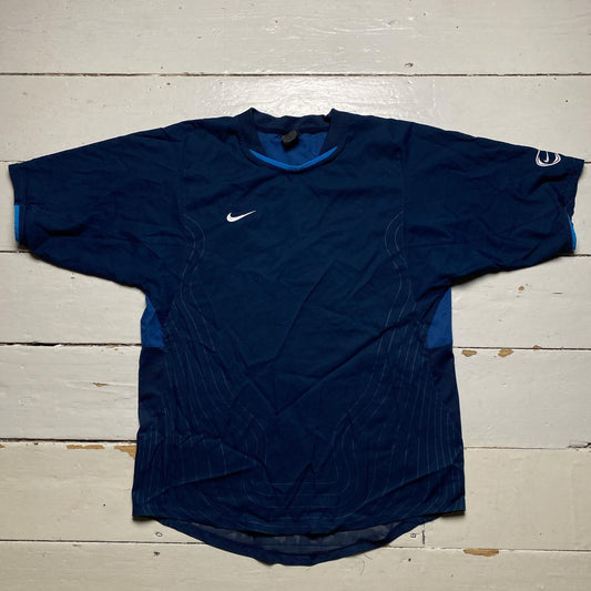 Nike Vintage Swoosh Navy T Shirt