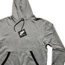 Nike Air Jordan Grey and Black Hoodie (M)