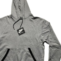 Nike Air Jordan Grey and Black Hoodie (M)