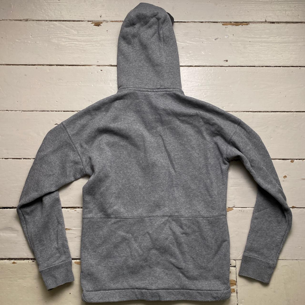 Nike Air Grey and Red Hoodie