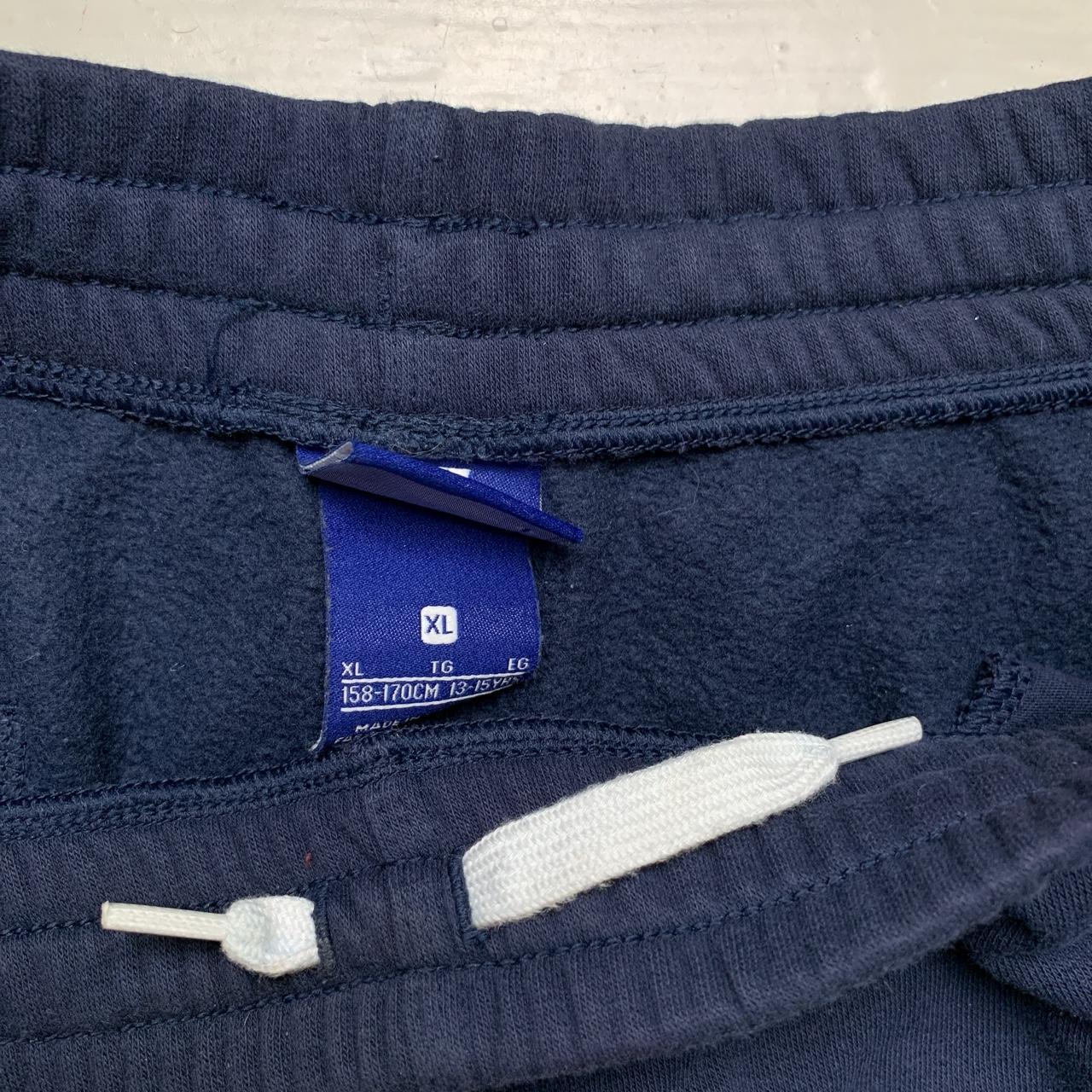 Nike Swoosh Navy and White Joggers