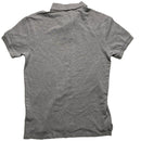 Polo Ralph Lauren Grey and Navy Short Sleeve Polo Shirt (M)