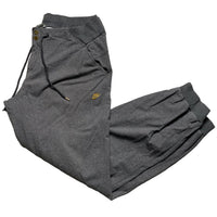 Nike Vintage Swoosh Grey and Yellow Baggy Joggers (XL)