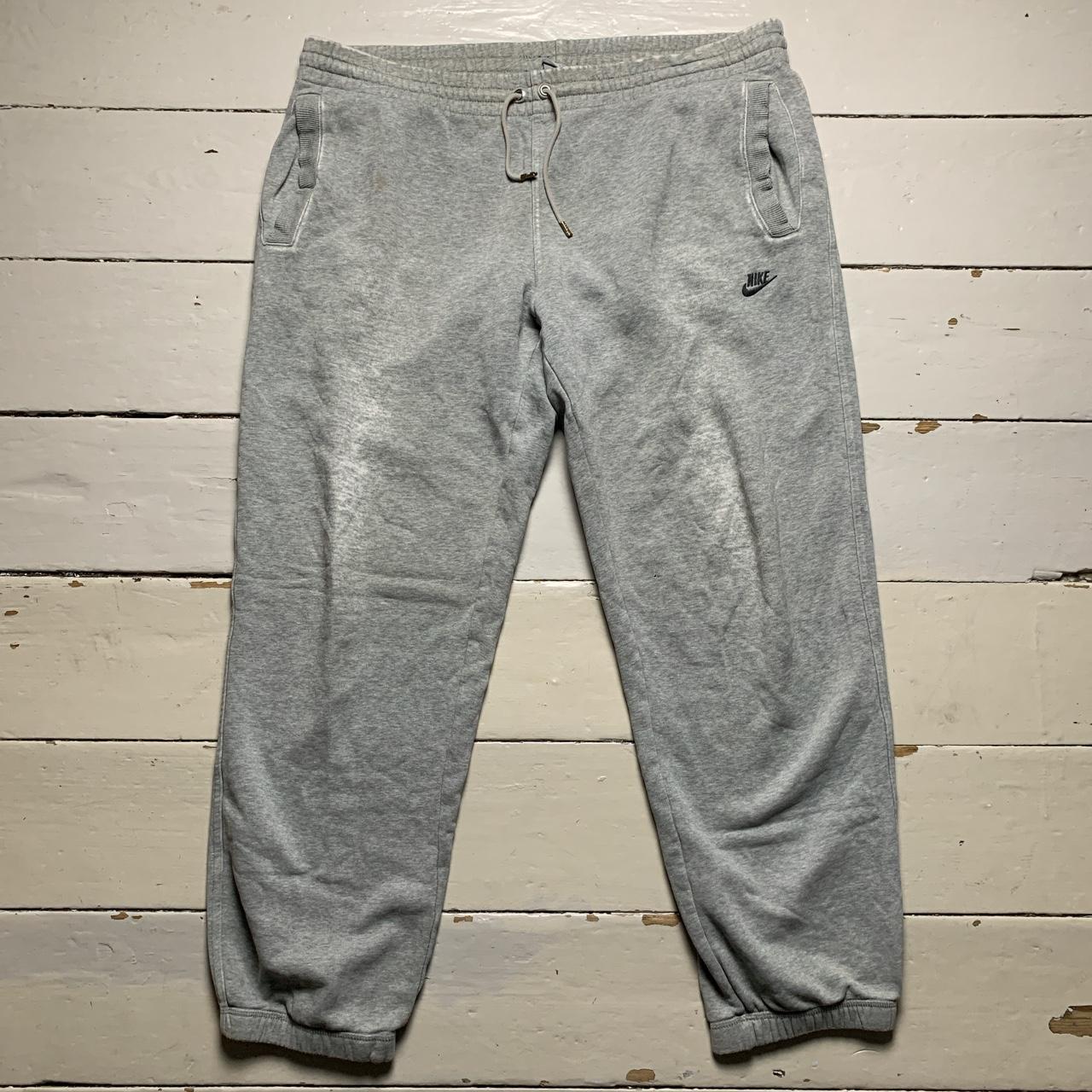 Nike Swoosh Vintage Grey Baggy Joggers