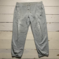 Nike Swoosh Vintage Grey Baggy Joggers